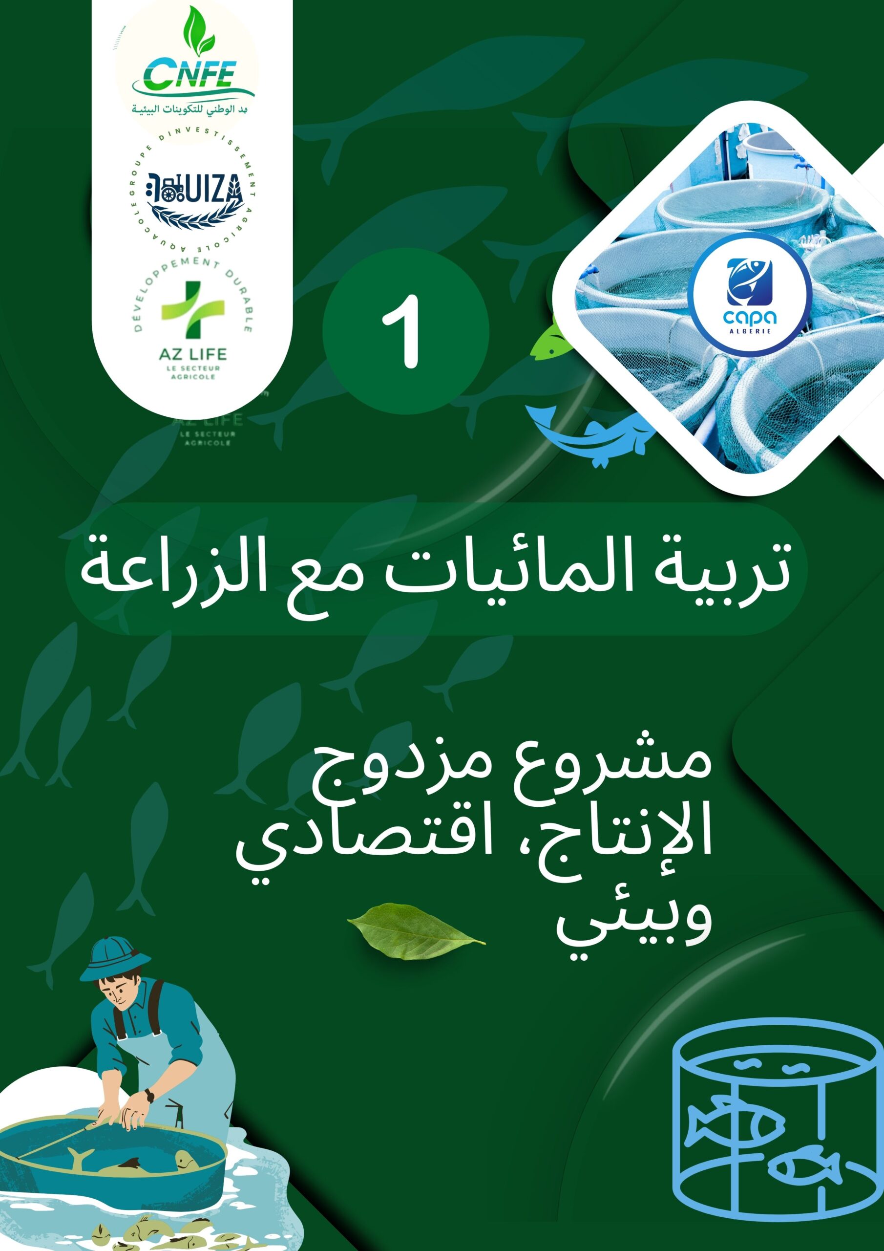 تربية المائيات المدمجة مع الفلاحة